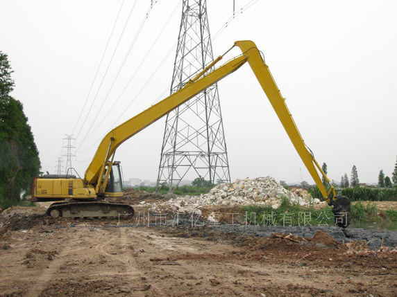 Two-stage Extension Boom Construction Site